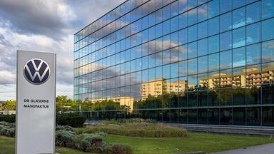 Gläserne Manufaktur von Volkswagen in Dresden