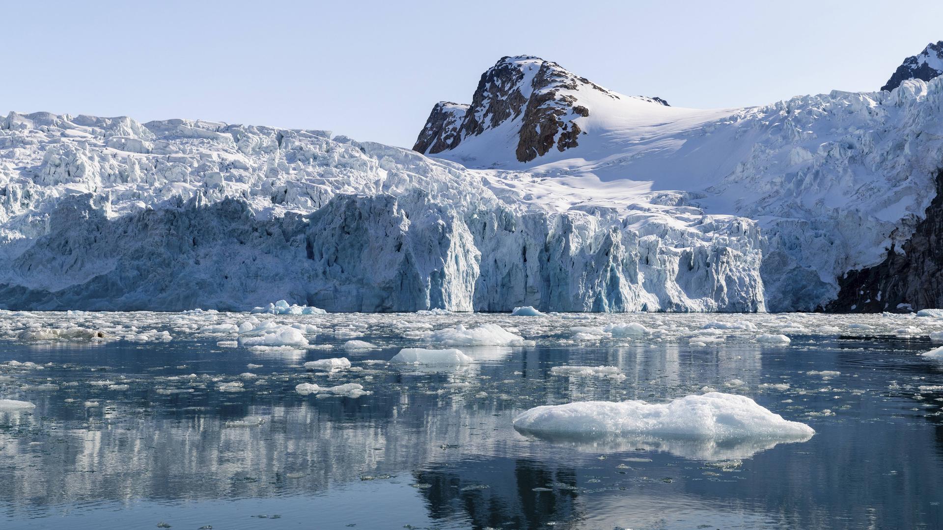 Gletscher auf Spitzbergen