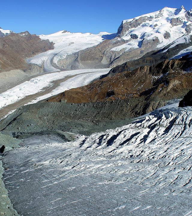 Theodulgletscher am Kleinen Mattherhorn