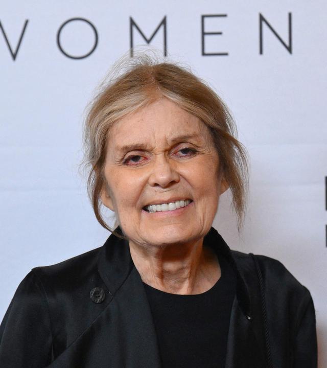 Die US-Journalistin Gloria Steinem bei ihrer Ankunft zum ersten "Caring For Women"-Dinner der Kering Foundation in New York.