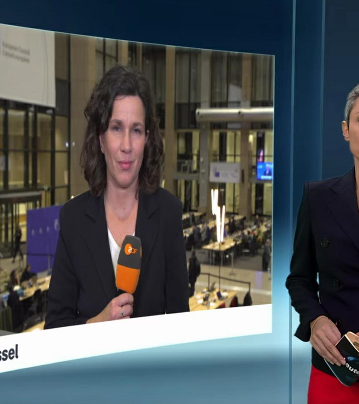 Screenshot aus Video: Nazan Gökdemir Schaltgespräch mit Isabell Schäfers