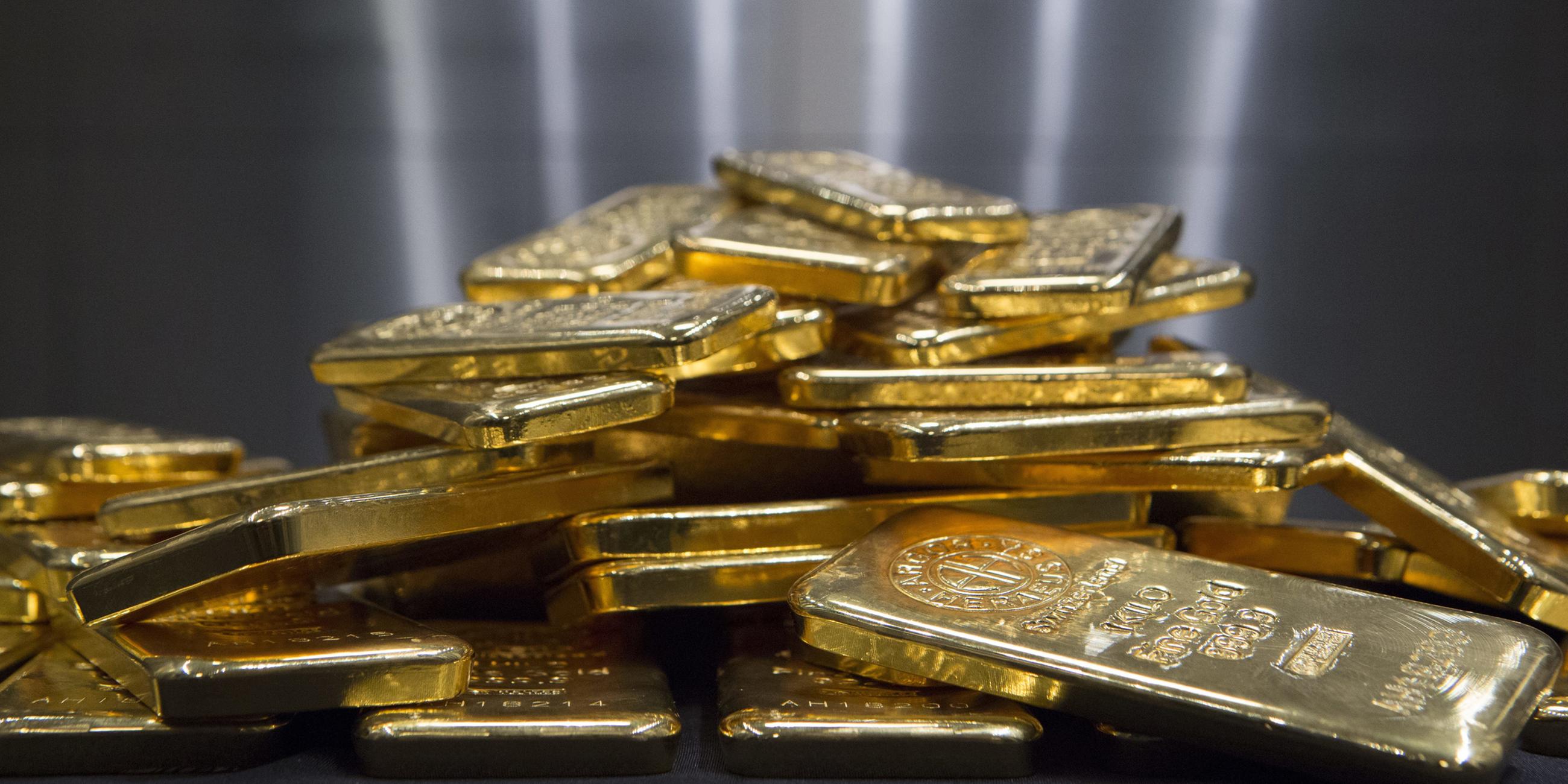 Goldbarren in München