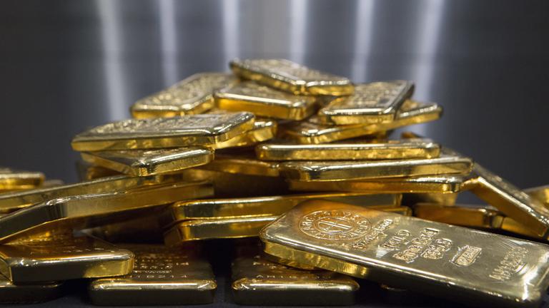 Goldbarren in München