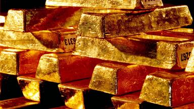 Goldbarren der Deutschen Bundesbank, Archivbild