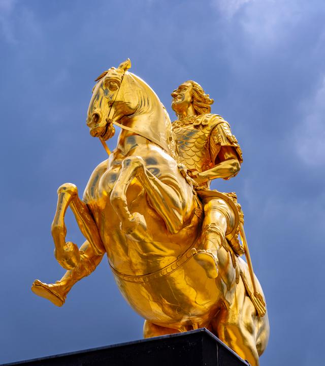 Goldener Reiter in Dresden
