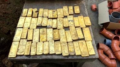 Goldfund in Belgien.