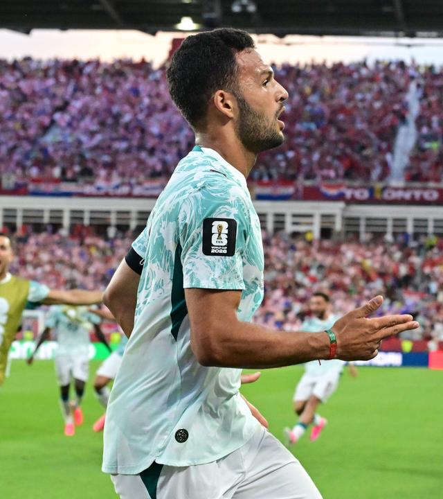 Goncalo Ramos freut sich über sein Siegtor