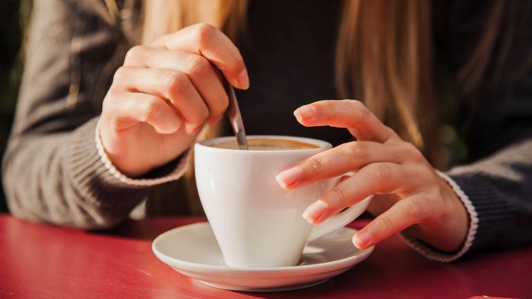 "Good Morning"-Kaffee und Lupinen-"Kaffee"