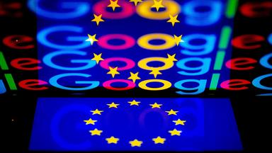 EU Flag and Google