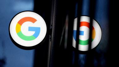 Zu sehen ist ein buntes G - das Logo des Unternehmens Google.