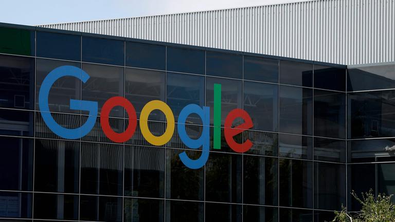 Der Unternehmensitz von Alphabet, Googles Tocherfirma, im kalifornischen Moutain View.