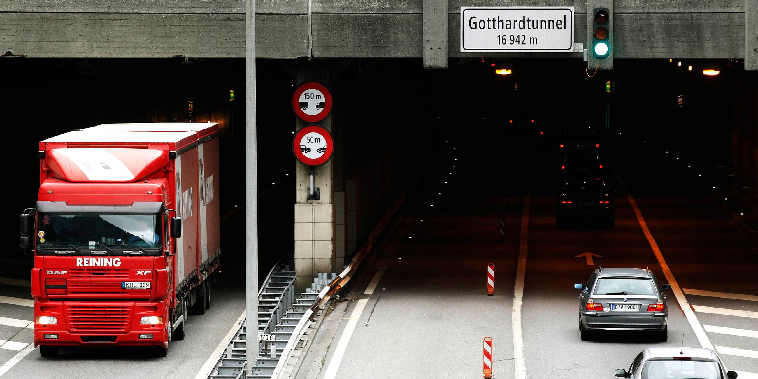 Gotthard-Tunnel