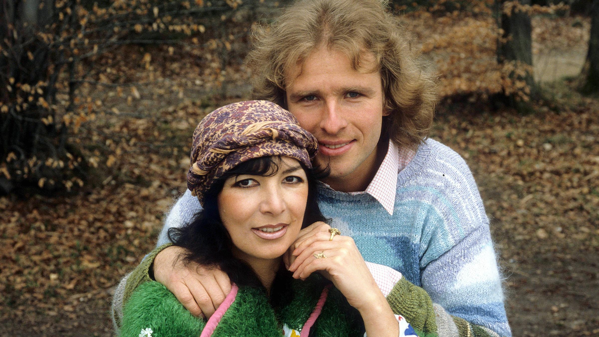 Thomas Gottschalk mit seiner Ehefrau Thea 1982