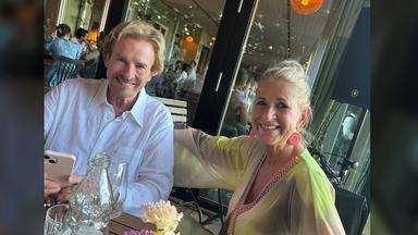 Raphaela Ackermann und Thomas Gottschalk