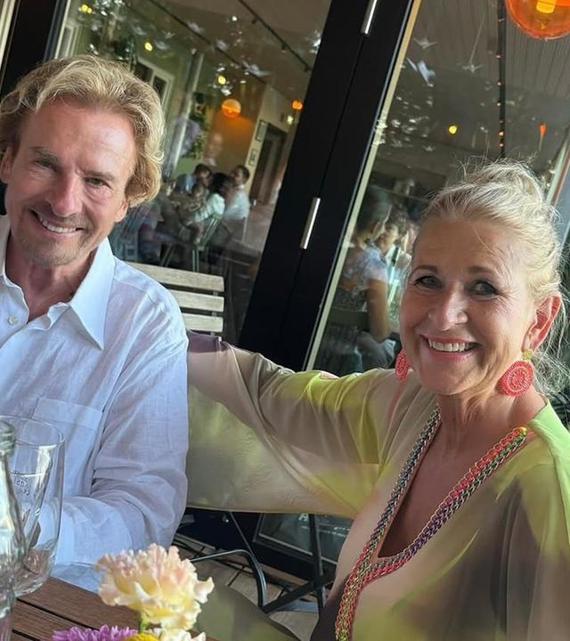 Raphaela Ackermann und Thomas Gottschalk