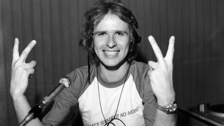 Thomas Gottschalk bei der Internationalen Funkausstellung 1979