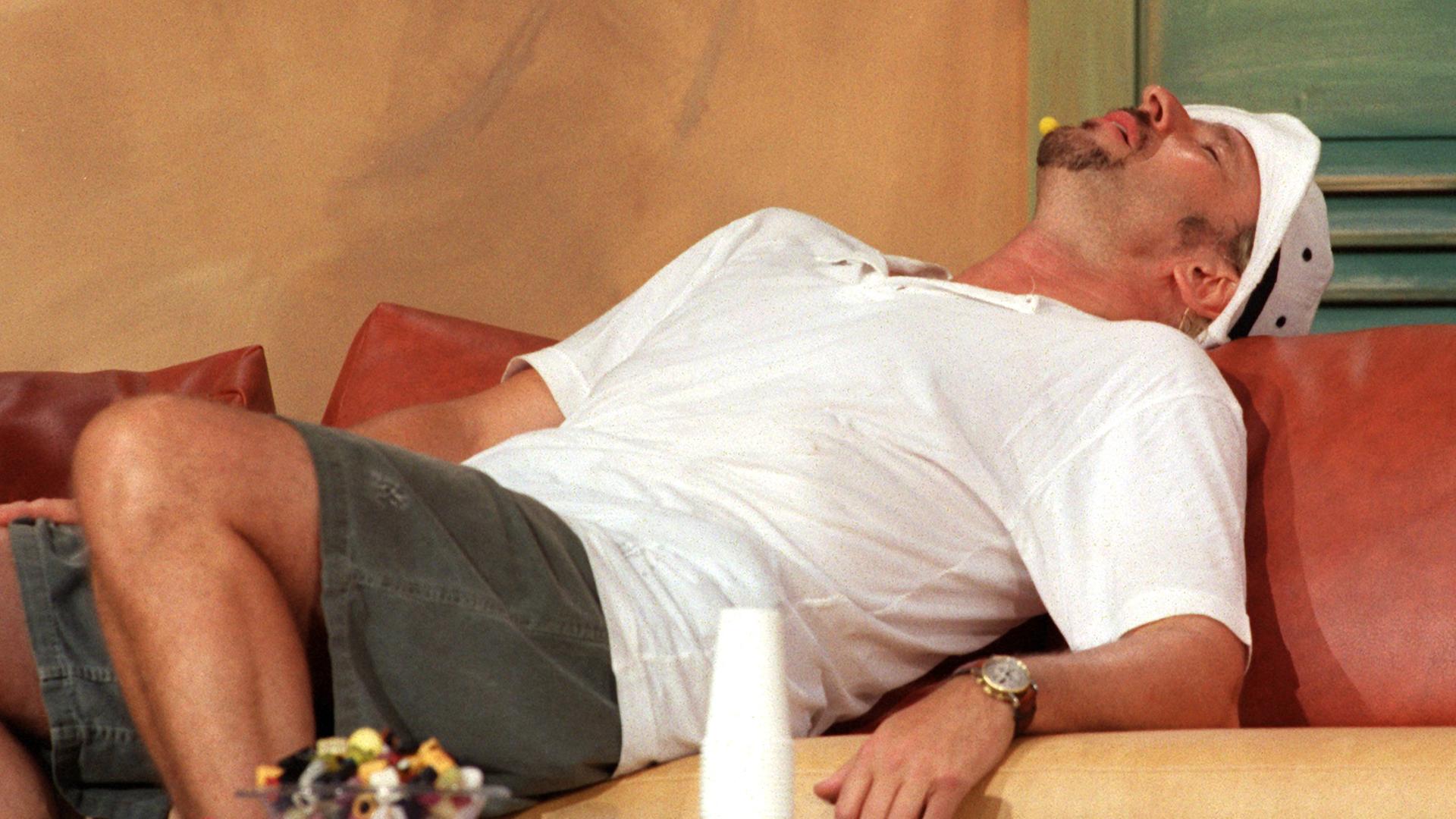 Thomas Gottschalk 1999 bei der Generalprobe zu "Wetten, dass..?" aus Palma de Mallorca