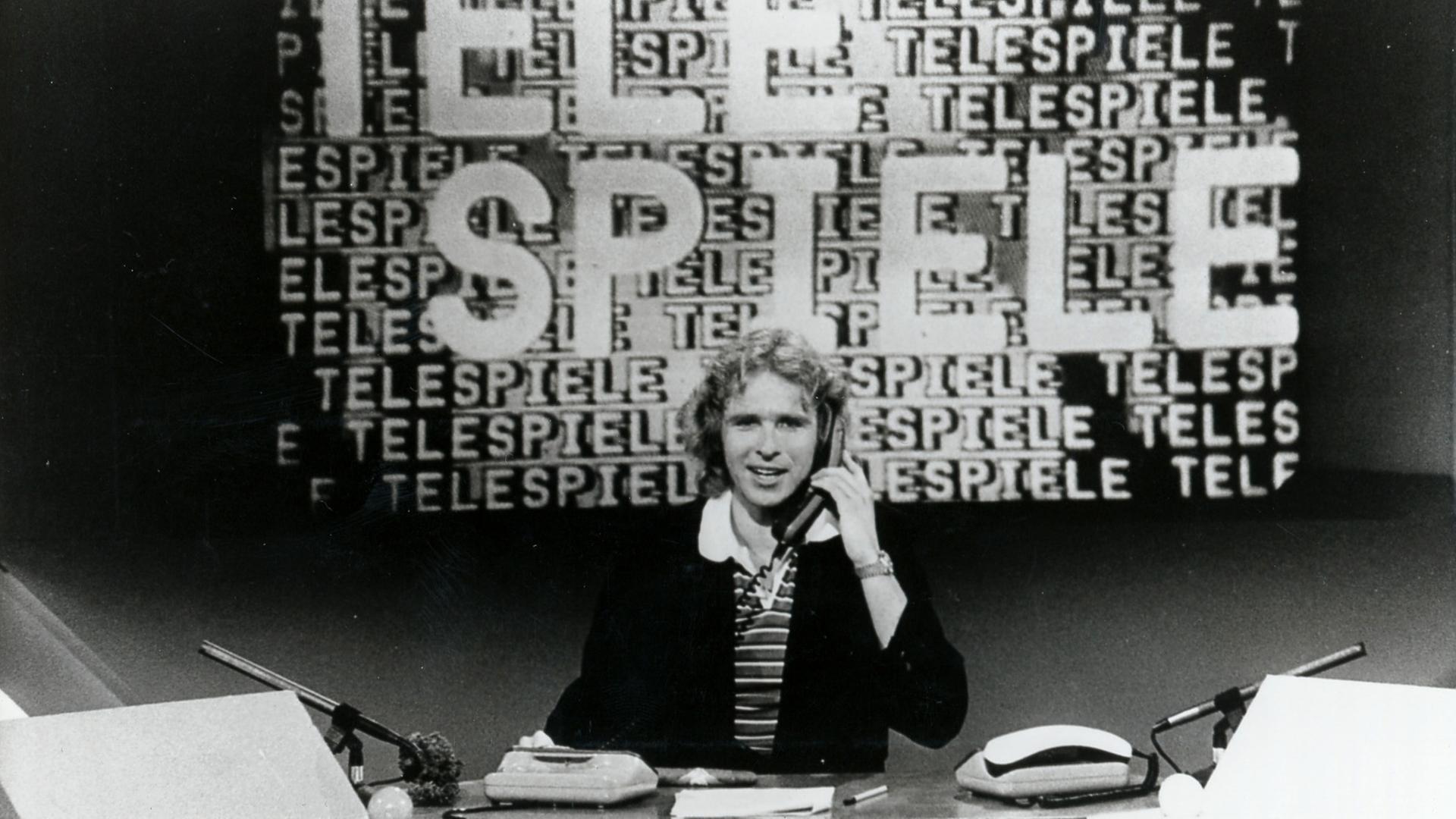 Thomas Gottschalk 1981 in der ZDF-Sendung "Telespiele"