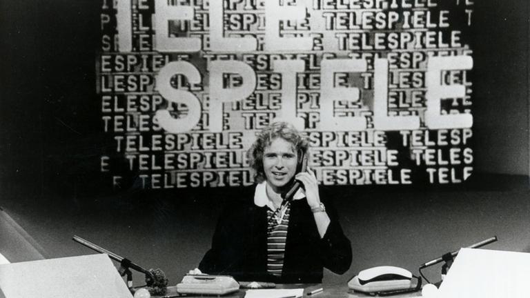 Thomas Gottschalk 1981 in der ZDF-Sendung "Telespiele"