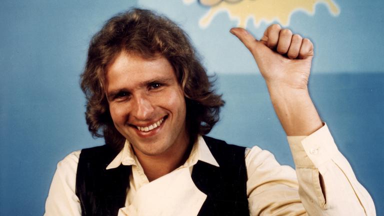 Thomas Gottschalk 1982 in der Sendung "Na sowas" im ZDF