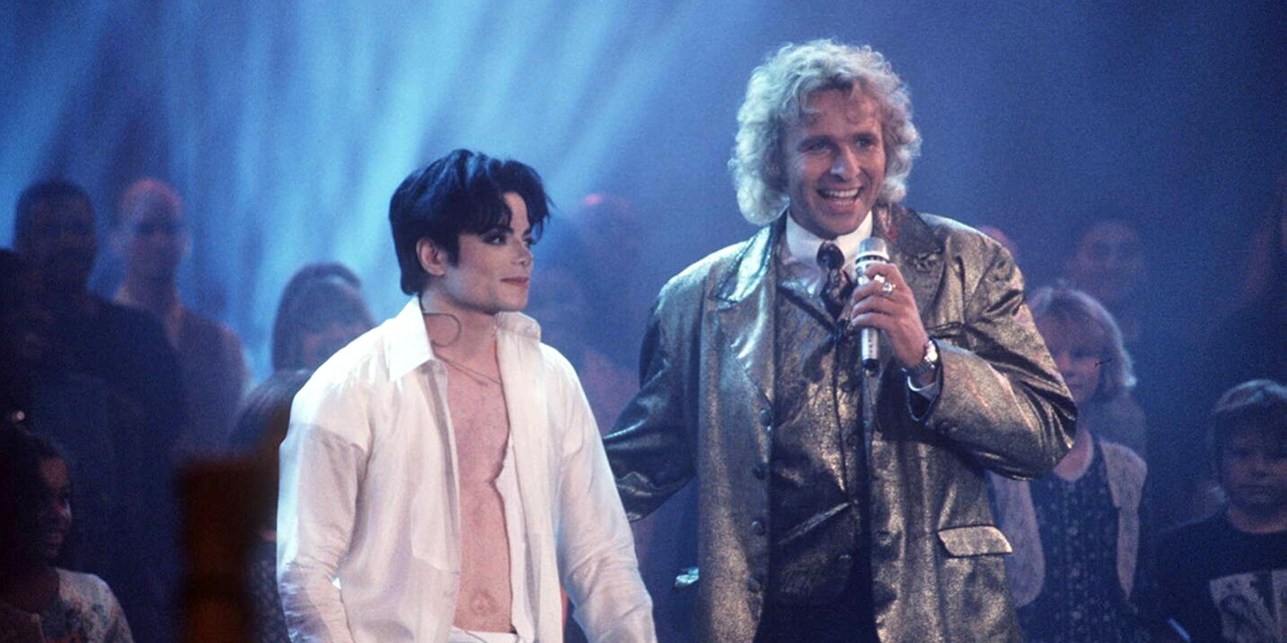 Michael Jackson und Thomas Gottschalk bei Wetten dass...?