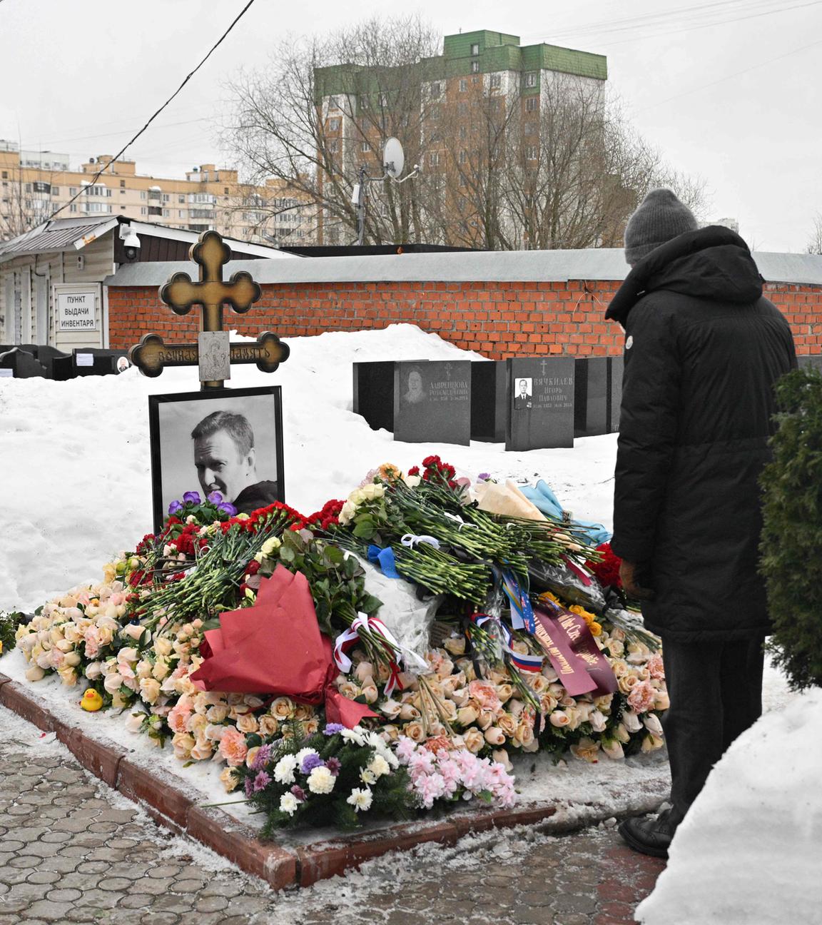 Grab des russischen Oppositionellen Alexej Navalny