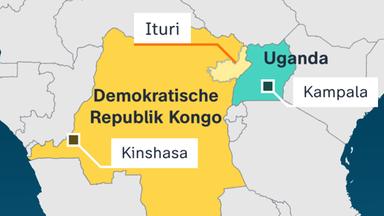 Grafik, Karte, Ituri, Demokratische Republik Kongo, Uganda