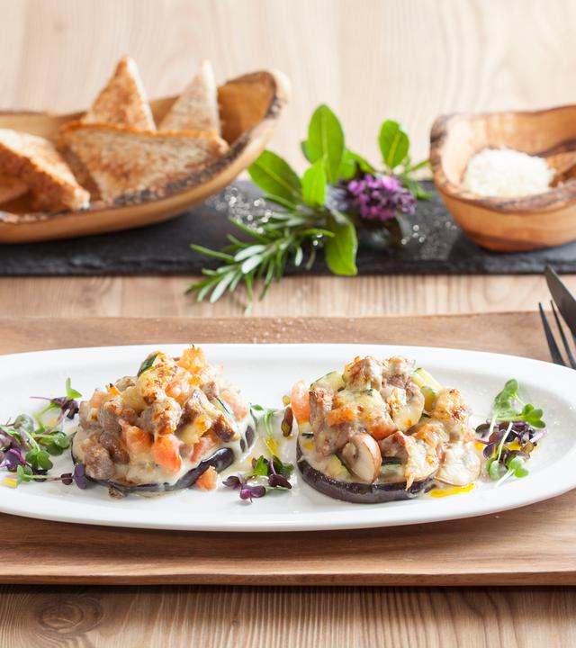 Gratiniertes Ragout fin