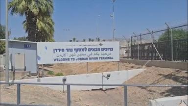 Grenze Jordanien