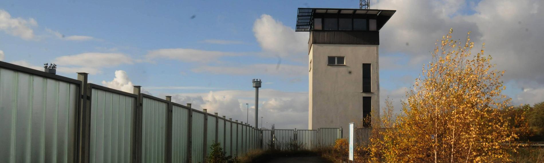 Der Grenzübergang Helmstedt-Marienborn am 05.11.2013