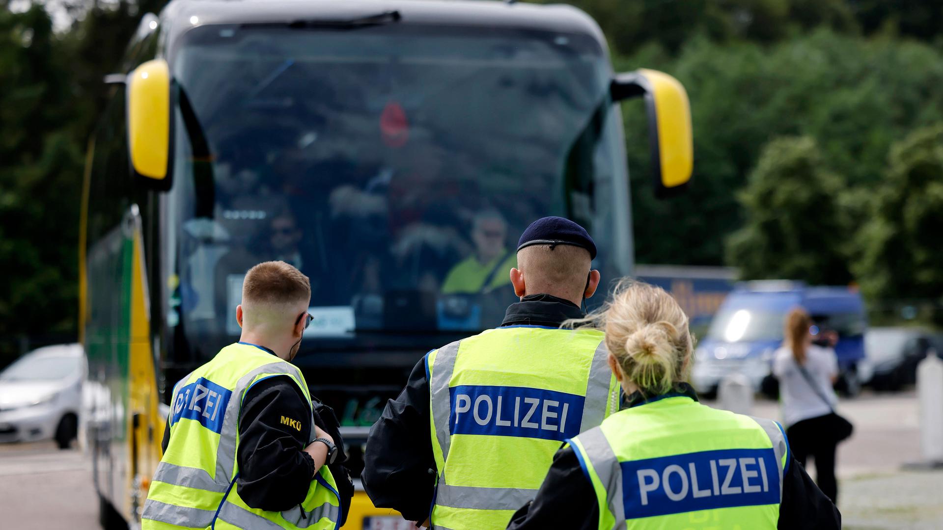 Temporäre Binnengrenzkontrolle an den Grenzen zwischen Deutschland und Belgien