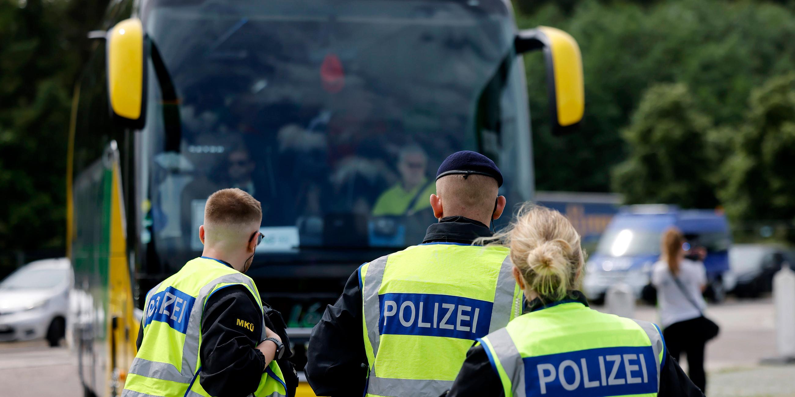 Temporäre Binnengrenzkontrolle an den Grenzen zwischen Deutschland und Belgien