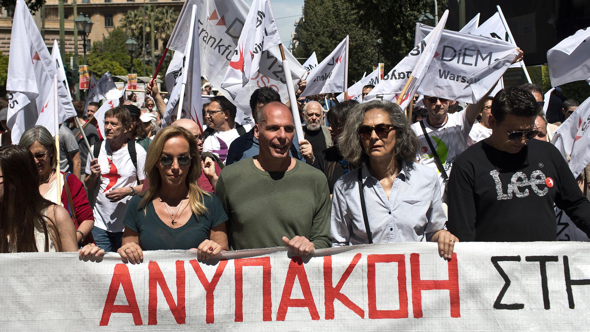 1. Mai-Demos: Griechenland
