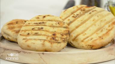 Grillbrot nach mediteraner Art mit Rosmarin