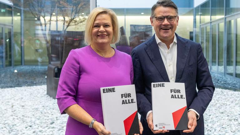 Koalitionsvertrag in Hessen unterzeichnet