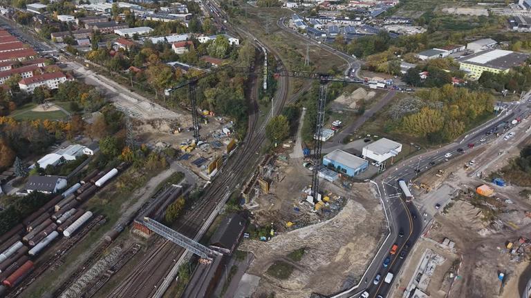 Großbaustelle in Brandenburg