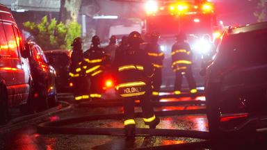 Historische Kirche geht in Flammen auf