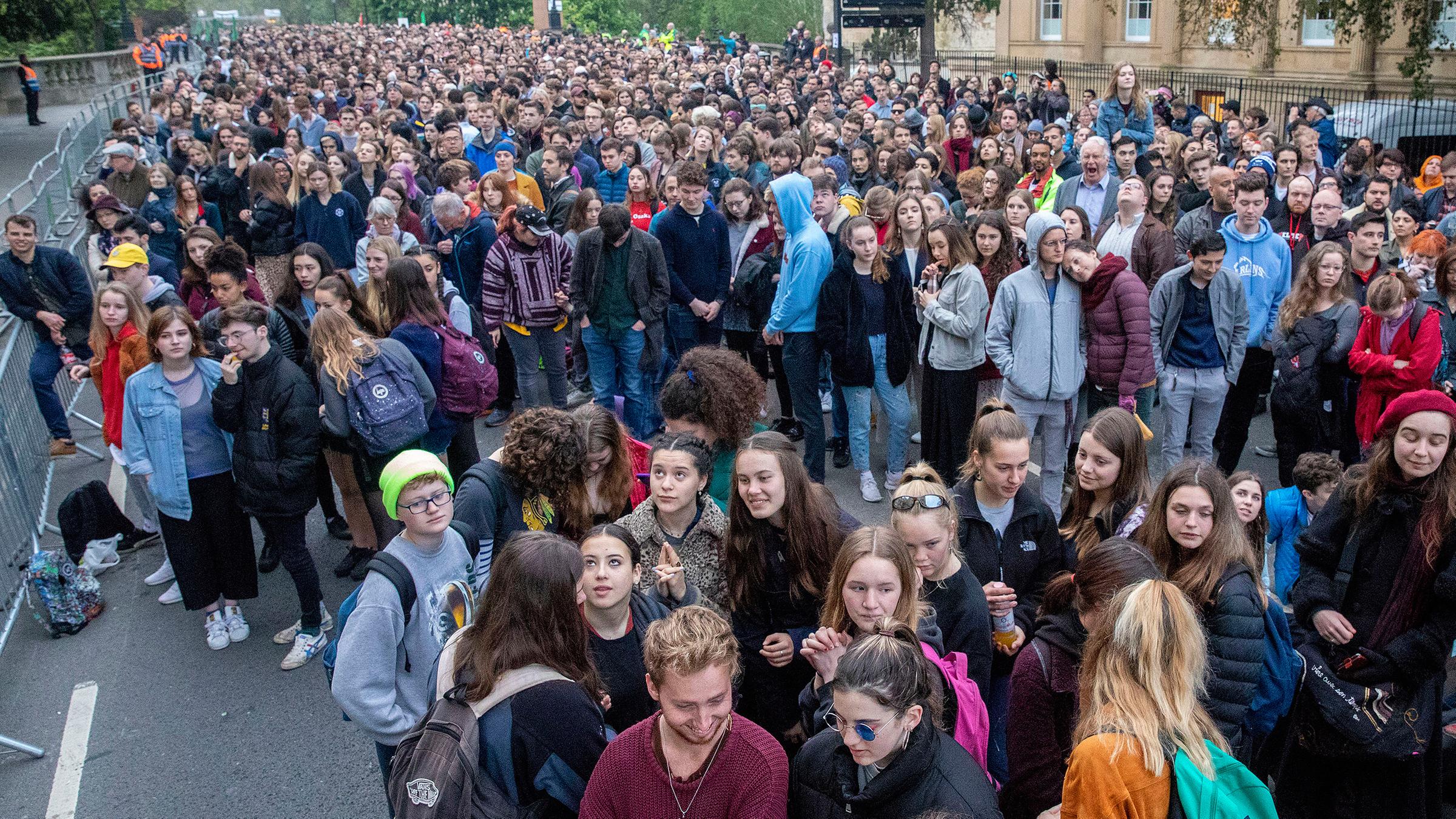 1. Mai-Demos: Großbritannien