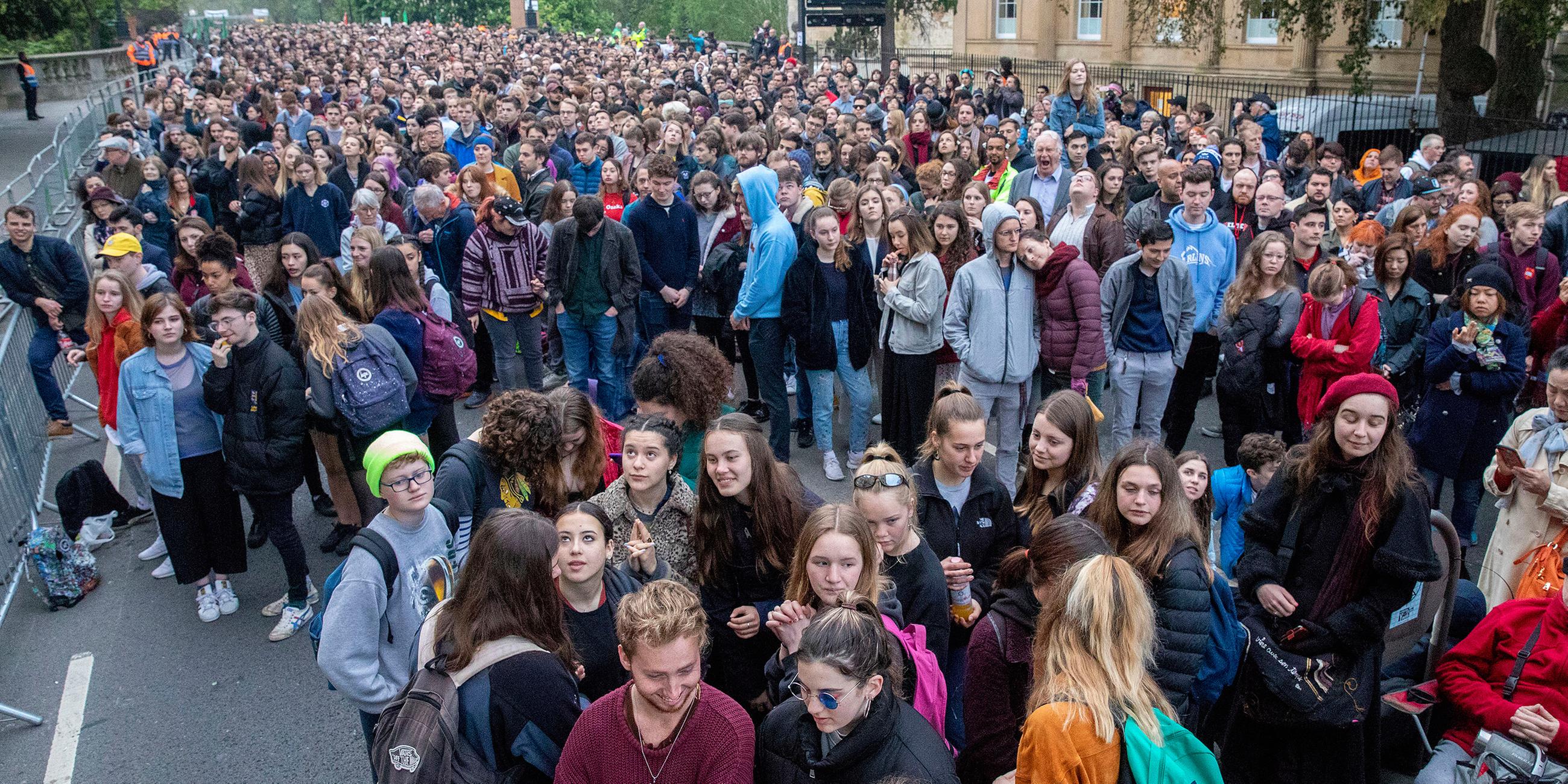 1. Mai-Demos: Großbritannien