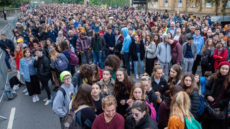 1. Mai-Demos: Großbritannien