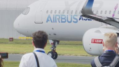 Großbritannien: Luftfahrtmesse in Farnborough