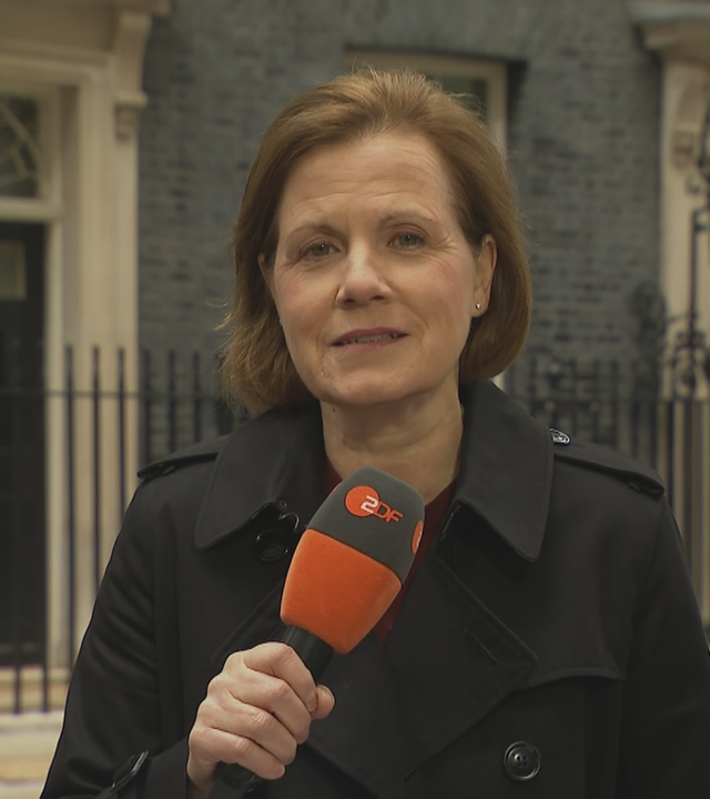 ZDF-Korrespondentin Hilke Petersen berichtet aus London