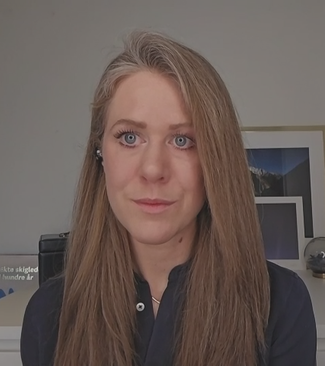 Anja Blacha in ihrem Büro 