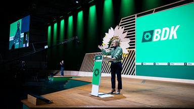 Franziska Brantner (Bündnis 90/Die Grünen), Bundesvorsitzende, spricht beim Bundesparteitag von Bündnis 90/Die Grünen. 