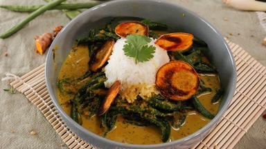 Grüne Bohnen-Curry