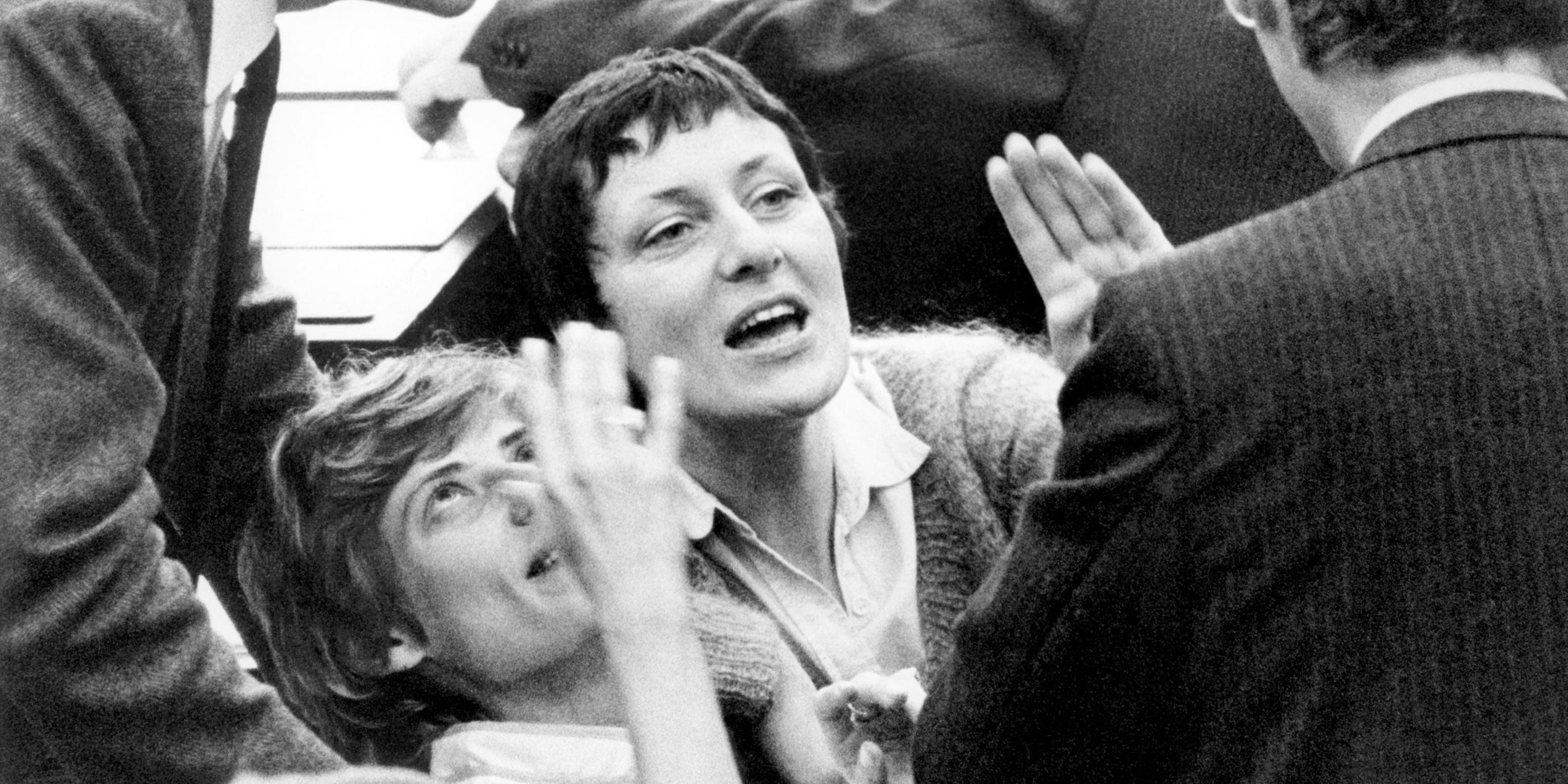 Grüne 1983 erstmals im Bundestag vertreten