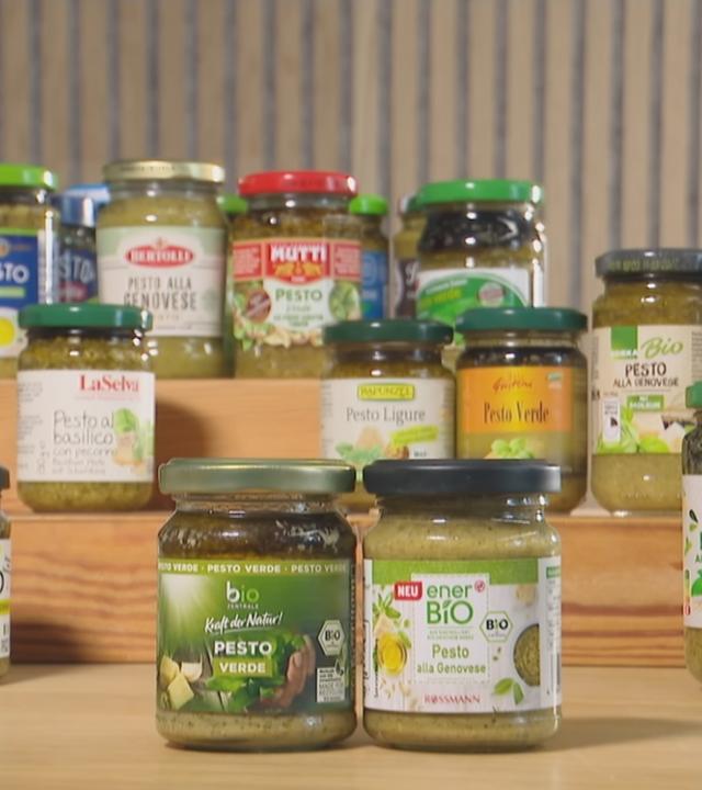 Verschiedene Pesto-Sorten im Überblick