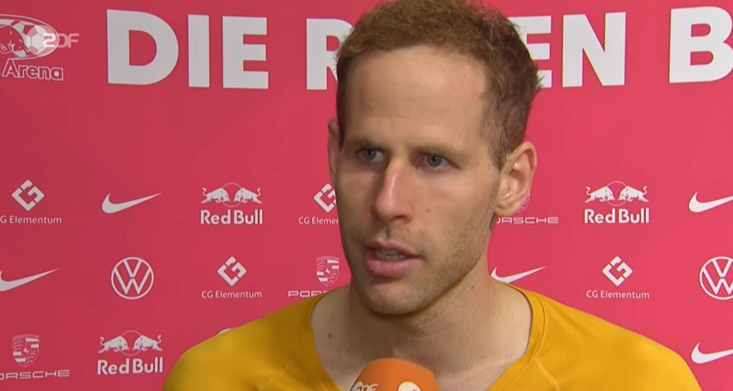 Fußball: Peter Gulasci von RB Leipzig.