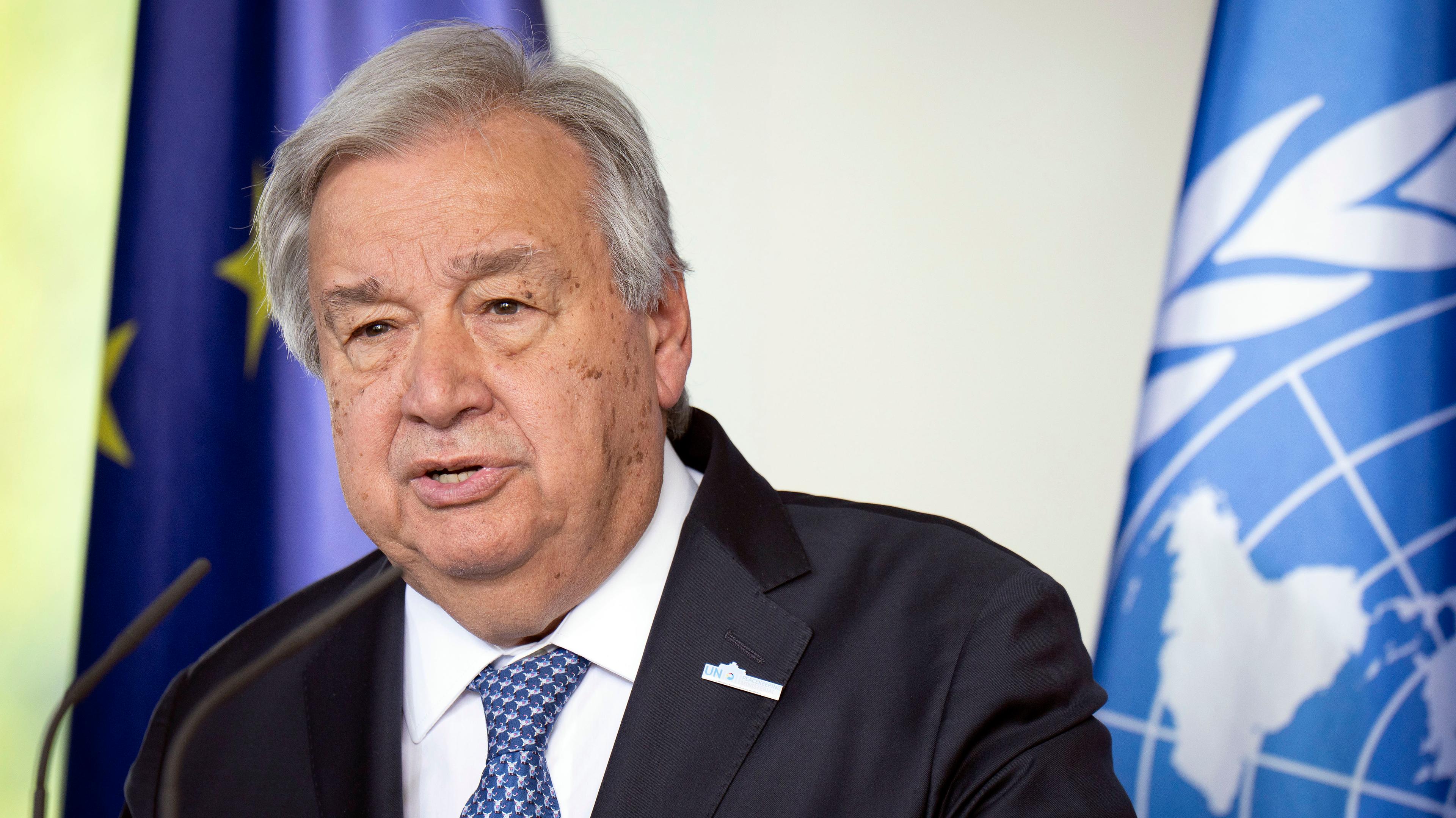 UN-Generalsekretär Antonio Guterres