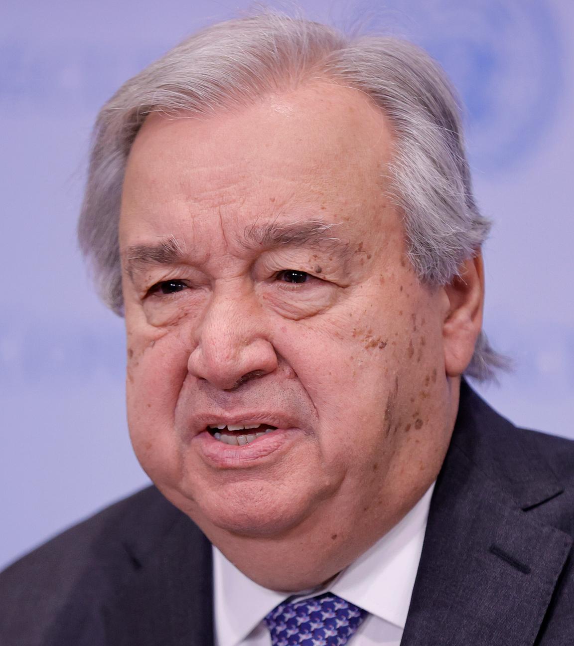 UN-Generalsekretär Antonio Guterres
